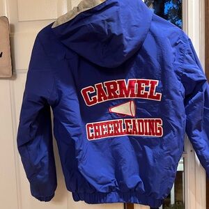 Carmel Cheerleading  Blue Jacket